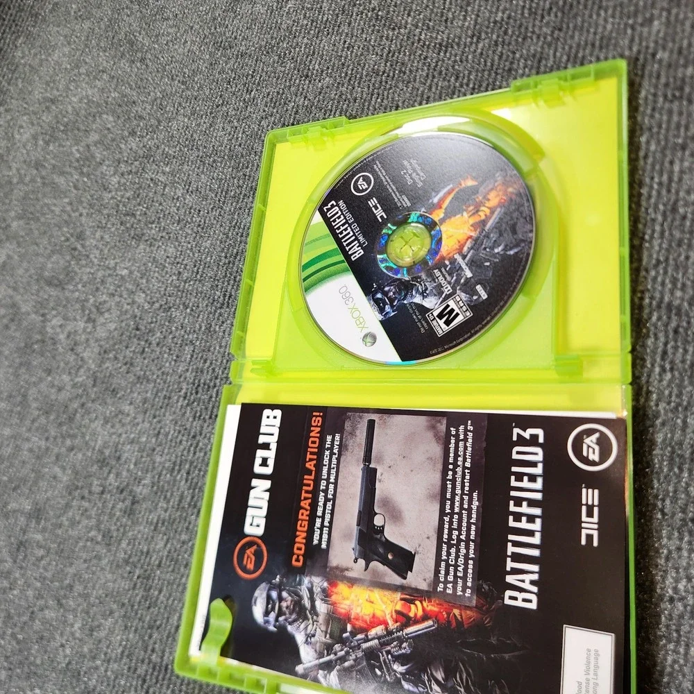 Battlefield 3 -- Limited Edition (Microsoft Xbox 360, 2011) CIB